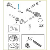 Simering vnější hřídele 68003270AA Jeep Wrangler JK